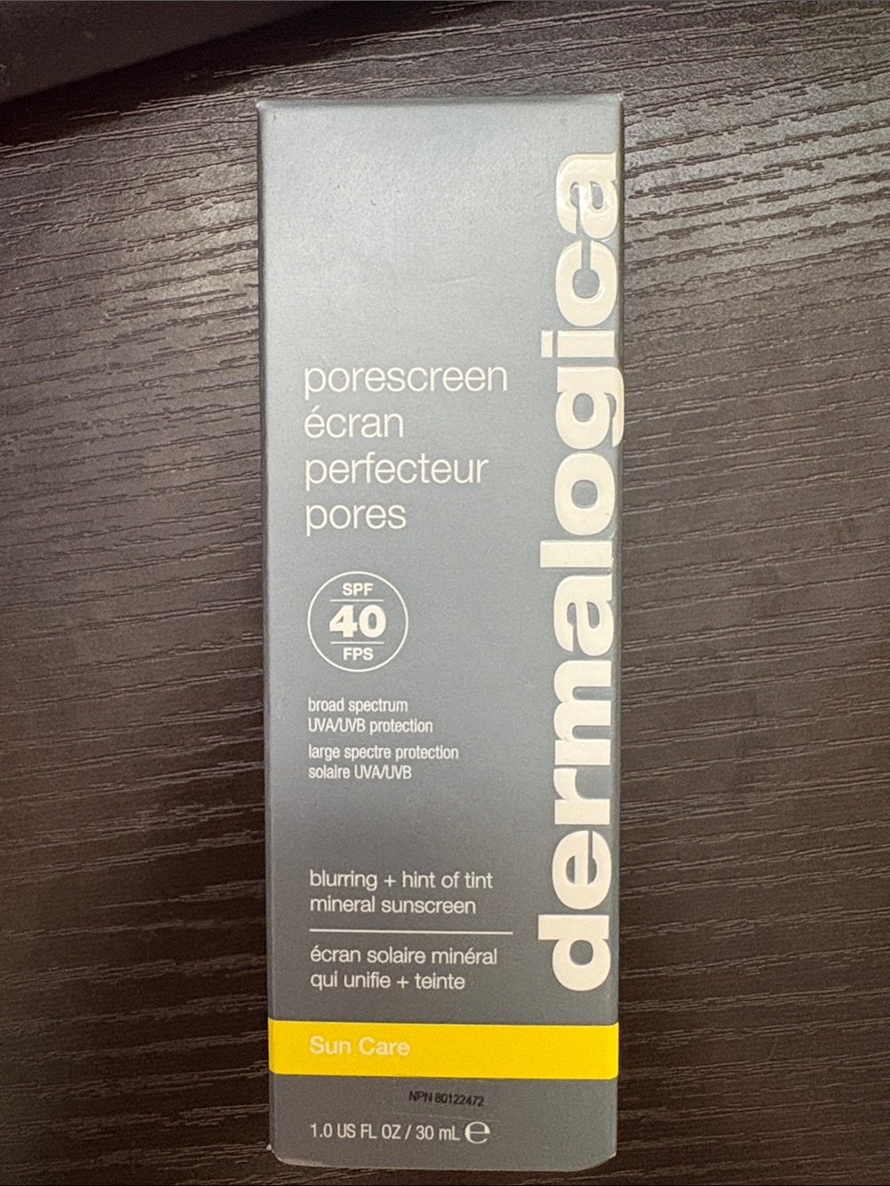 dermalogica gray mineral SPF 40 Porescreen